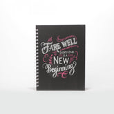 NOTEBOOK Farewell every end is a new beginning